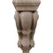 Ekena Millwork 4 1/2"W x 5"D x 10"H Medium Traditional Wood Corbel, Walnut CORW05X05X10TRWA - alternate 3
